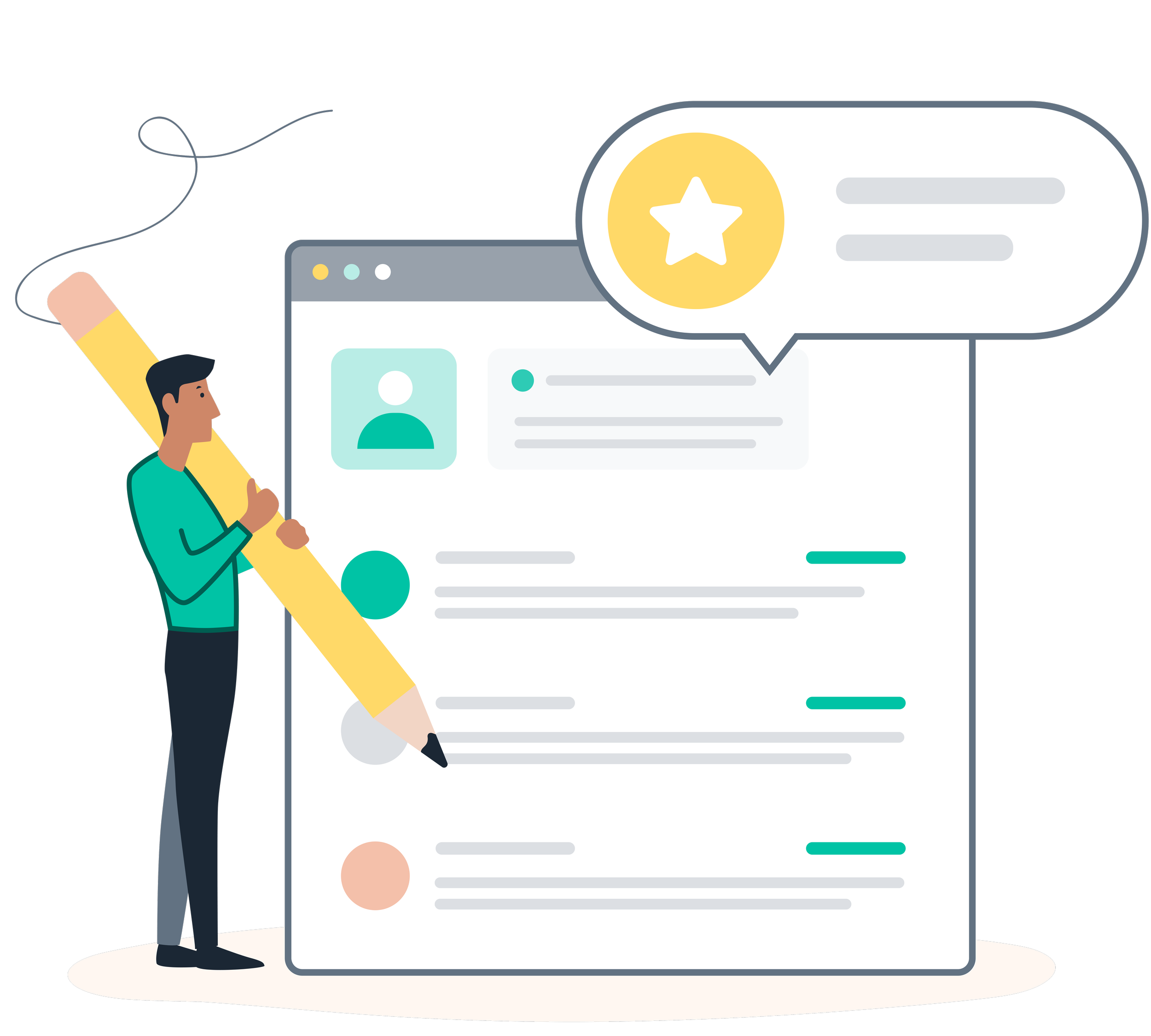 Illustrazione recensioni